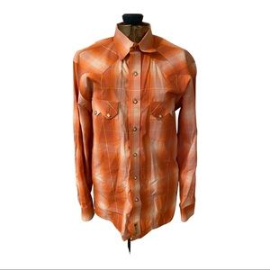 VINTAGE LARRY MAHAN PEARL SNAP